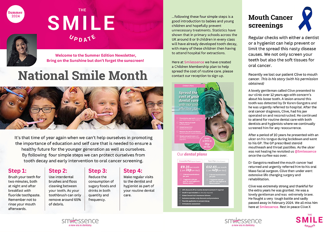 Smilessence Newsletter June 2024